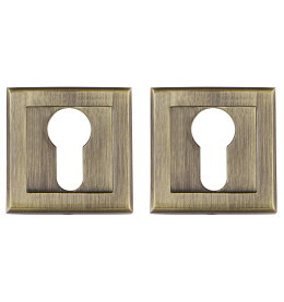 Накладка под цилиндр ET.K.QL52 (ET QL) ABG-6 зелёная бронза