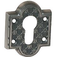 Накладки «Alhambra Normal key» Античное серебро (AS)