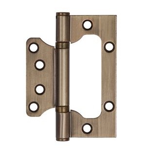 Петля универсальная без врезки IN4000W AB (100/P-2B 100x2,3) бронза