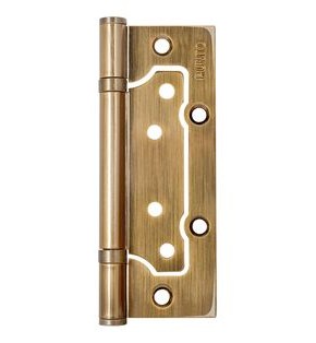 Петля универсальная без врезки IN5200W CFB (200-2B 125x2,5) кофе глянец