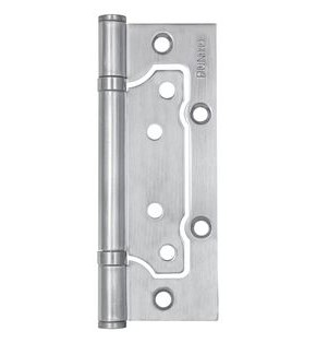 Петля универсальная без врезки IN5200W SC (200-2B 125x2,5) мат. хром