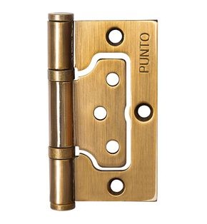 Петля универсальная без врезки IN3200W CFB (200-2B 75x2,5) кофе глянец