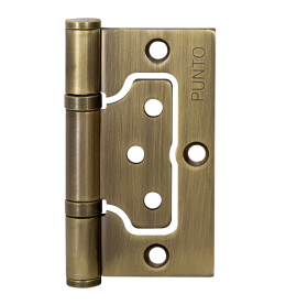 Петля универсальная без врезки IN3200W WAB (200-2B 75x2,5) мат. бронза