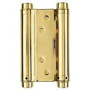 Петля пружинная двусторонняя BH586SS (125*86*1.5) GP (DAS SS 201-5") золото
