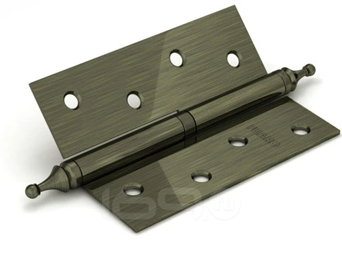 Петля съемная 410/BL-4 100x75x2,5 AB left (бронза) левая БЛИСТЕР