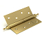 Петля съемная 410/BL-4 100x75x2,5 SB right (мат. золото) правая БЛИСТЕР