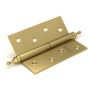 Петля съемная «410/BL-4» 100x75x2,5 SB left (мат. золото) правая