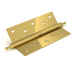 Петля съемная «410/BL-5» 125x75x2,5 PB left (латунь) левая