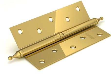 Петля съемная «410/BL-5» 125x75x2,5 PB left (латунь) левая