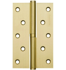 Петля съемная «613-5» 125х75х2.5 GP Золото прав. Box