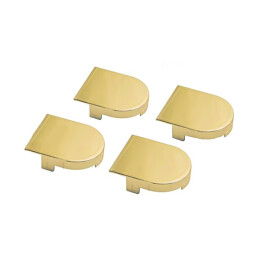 Декоративные накладки для петли «ECLIPSE» (4 шт. в компл.) Золото