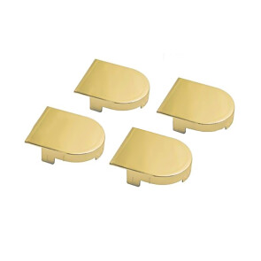 Декоративные накладки для петли «ECLIPSE» (4 шт. в компл.) Золото
