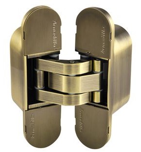 Петля скрытой установки U3D6000 AB (11160UN3D) бронза