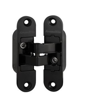 Петля скрытой установки U3D4200R BL правая (Architect 3D-ACH 40) черный 40 кг