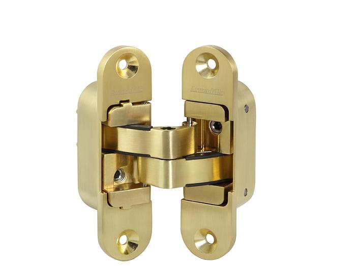Петля скрытой установки U3D4200L SG левая (Architect 3D-ACH 40) мат. золото 40 кг