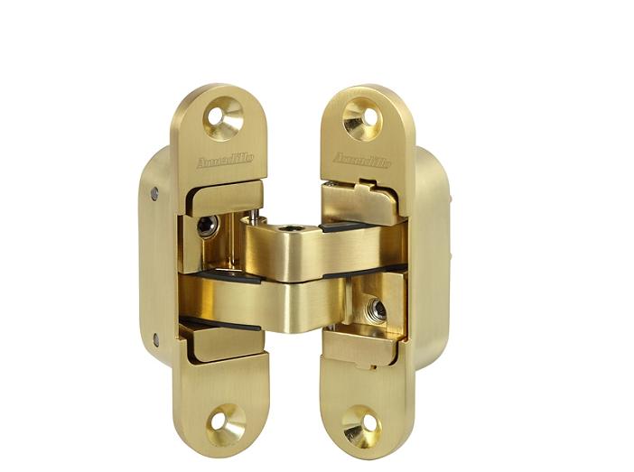 Петля скрытой установки U3D4200R SG правая (Architect 3D-ACH 40) мат. золото 40 кг