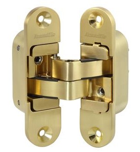 Петля скрытой установки U3D6200R SG правая (Architect 3D-ACH 60) мат. золото 60 кг