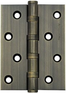 Петля универсальная IN4500UC-BL AB 102x75x3 INOX304 бронза БЛИСТЕР