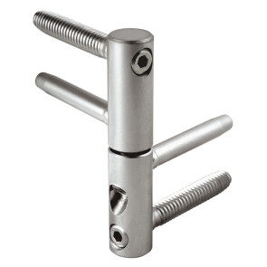 E01150.16.15 (ex. E01150.16.04) Петля ввертная 3-D серия (бихром)