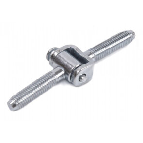 Петля ввертная «ПВв-1» Цинк белый