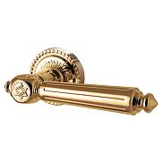Ручка раздельная для межкомнатной двери «Matador CL4-GOLD-24» Золото 24К