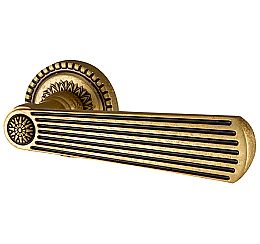 Ручка раздельная для межкомнатной двери «Romeo CL3-FG-10» Французское золото
