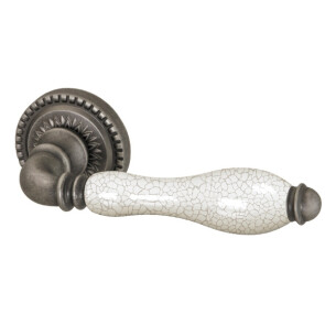 Ручка раздельная R.CL55.Silvia (Silvia CL1) AS/СRP-109 античное серебро/кракелюр