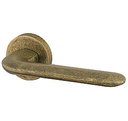Ручка раздельная для межкомнатной двери «EXCALIBUR URB4 OB-13» Античная бронза