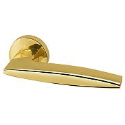 Ручка раздельная для межкомнатной двери «SQUID URB9 GOLD-24» Золото 24К