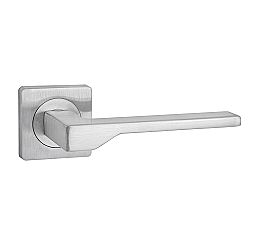Ручка раздельная для межкомнатной двери «LEVEL JK SSC-16 » Сатинированный хром