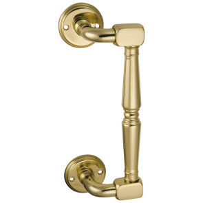 Ручка дверная "скоба" Contessa Pull 228 mm 4 шт в упаковке латунь