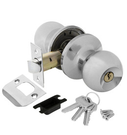 Ручка защелка DK682 CP-ET (6082 CP-E) (кл./фик.) хром