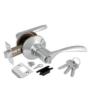Ручка защелка DK610 CP-ET (6010 CP-E) (кл./фик.) хром