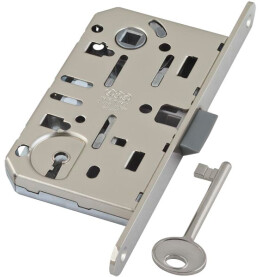 B01101.50.34 Корпус врезного замка под ключ (матовый хром) MEDIANA EVOLUTION