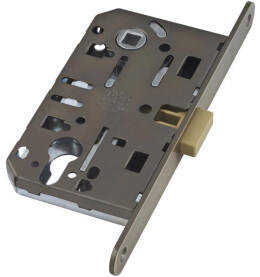 Корпус замка магнит. под цил. MEDIANA POLARIS B06103.50.12.567 с отв. планк B02402.05 (ант бр)