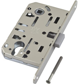 Корпус врезного замка магнитный под цилиндр MEDIANA POLARIS B06103.50.34 (матовый хром)