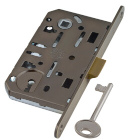 B01101.50.12 Корпус врезного замка под кл. (ант. бронза) MEDIANA EVOLUTION