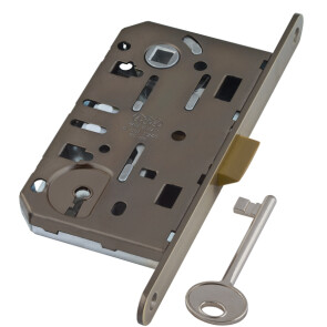 B01101.50.12 Корпус врезного замка под кл. (ант. бронза) MEDIANA EVOLUTION