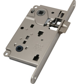 B01013.50.06 Защелка врезная WC защёлка вверху (никель)