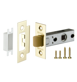 Защелка врезная PLASTP12-45-25 GP золото