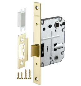 Защелка врезная PLASTP72-50 (P72-50) GP латунь