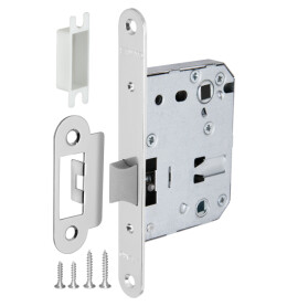 Защелка врезная PLASTP82-50 (P82-50) CP хром