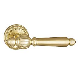 Ручка раздельная для межкомнатной двери «MADRID MT SG/GP-4» МатЗолото/Золото
