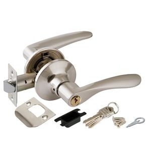 Ручка защелка DK620 SN-ET (6020 SN-E) (кл./фик.) мат. никель