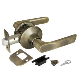 Ручка защелка DK624 AB-PS (6024 AB-P) (без фик.) бронза