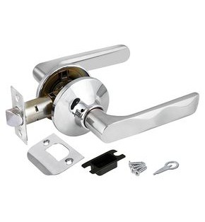 Ручка защелка DK624 CP-PS (6024 CP-P) (без фик.) хром