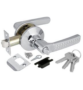 Ручка защелка DK626 CP-ET (6026 CP-E) (кл./фик.) хром
