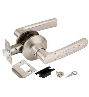Ручка защелка DK626 SN-PS (6026 SN-P) (без фик.) мат. никель