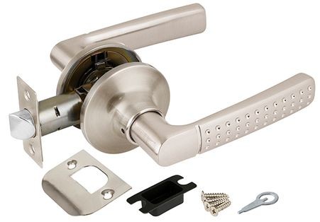 Ручка защелка DK626 SN-PS (6026 SN-P) (без фик.) мат. никель