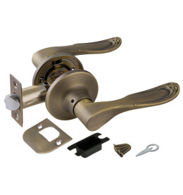 Ручка защелка DK630 MAB-PS (6030 MAB-P) (без фик.) мат.бронза